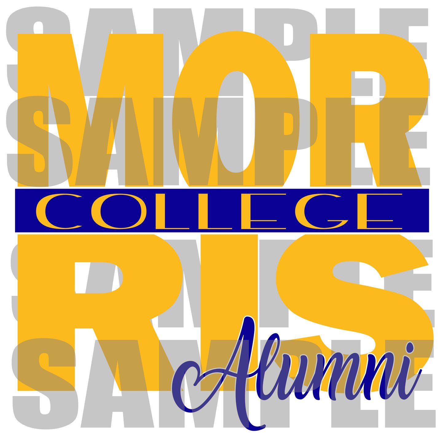 Long Sleeve Morris College Alumni T-shirt